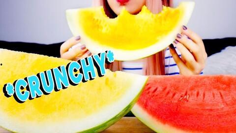 吃脆瓜声音,夏日清凉滋味