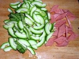 月子吃火腿角瓜,火腿角瓜的独特魅力